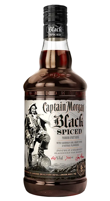 Captain Morgan Black Spiced Rum 0.7L